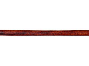 Leather Cord USA 3mm Natural Turkey Red Round Leather - by the Foot Leather Cord USA 3mm Natural Turkey Red Round Leather - by the Foot
