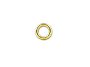 Sterling Silver Open Jump Ring - 0.030 x .140 inches (0.75 x 3.55mm)