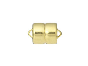 Mag-Lok Crazy Strong 8mm Gold-Plated Magnetic Clasp Mag-Lok Crazy Strong 8mm Gold-Plated Magnetic Clasp