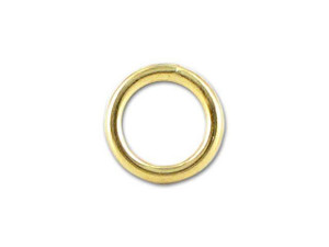 Gold-Filled 14K/20 Closed Jump Ring (1 x 6mm) Gold-Filled 14K/20 Closed Jump Ring (1 x 6mm)
