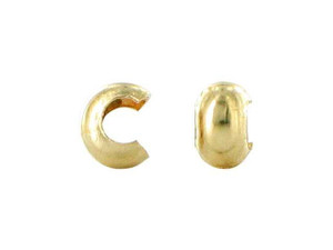 3mm Gold-Filled Crimp Cover 3mm Gold-Filled Crimp Cover
