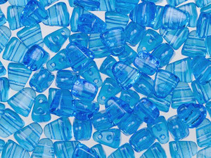 Matubo 6 x 5mm Aquamarine NIB-BIT Bead 2.5-Inch Tube Matubo 6 x 5mm Aquamarine NIB-BIT Bead 2.5-Inch Tube