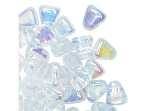Matubo 6 x 5mm Crystal AB NIB-BIT Bead 2.5-Inch Tube Matubo 6 x 5mm Crystal AB NIB-BIT Bead 2.5-Inch Tube
