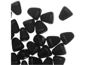 Matubo 6 x 5mm Jet Black NIB-BIT Bead 2.5-Inch Tube
