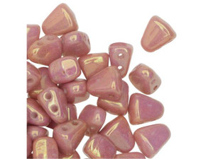 Matubo 6 x 5mm Luster Opaque Pink NIB-BIT Bead 2.5-Inch Tube Matubo 6 x 5mm Luster Opaque Pink NIB-BIT Bead 2.5-Inch Tube