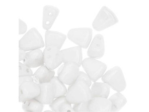 Matubo 6 x 5mm Luster Opaque White NIB-BIT Bead 2.5-Inch Tube Matubo 6 x 5mm Luster Opaque White NIB-BIT Bead 2.5-Inch Tube