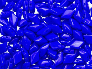 Matubo GemDuo 8 x 5mm Opaque Blue Czech Glass 2-Hole Bead 2.5-Inch Tube Matubo GemDuo 8 x 5mm Opaque Blue Czech Glass 2-Hole Bead 2.5-Inch Tube