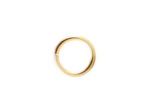 Gold-Filled 14K/20 Open Jump Ring 0.020 x .120 inches (0.5 x 3.0mm)