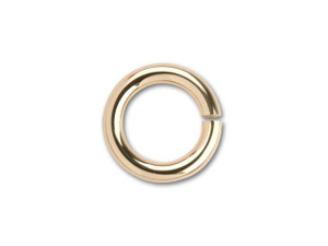 Gold-Filled 14K/20 Open Jump Ring 5.8mm x .040 inches Gold-Filled 14K/20 Open Jump Ring 5.8mm x .040 inches