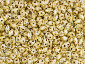 Matubo MiniDuo 2 x 4mm Opaque Picasso Luster 2-Hole Seed Bead 2.5-Inch Tube Matubo MiniDuo 2 x 4mm Opaque Picasso Luster 2-Hole Seed Bead 2.5-Inch Tube