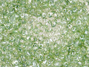 Matubo MiniDuo 2x4mm Prairie Green Luster 2-Hole Seed Bead, 2.5-Inch Tube Matubo MiniDuo 2x4mm Prairie Green Luster 2-Hole Seed Bead, 2.5-Inch Tube