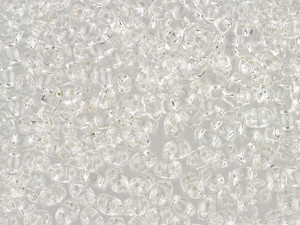 Matubo MiniDuo 2 x 4mm Silver-Lined Crystal 2-Hole Seed Bead 2.5-Inch Tube Matubo MiniDuo 2 x 4mm Silver-Lined Crystal 2-Hole Seed Bead 2.5-Inch Tube