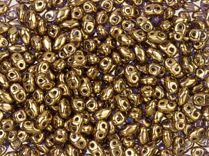 Matubo MiniDuo 2 x 4mm Transparent Bronze 2-Hole Seed Bead 2.5-Inch Tube Matubo MiniDuo 2 x 4mm Transparent Bronze 2-Hole Seed Bead 2.5-Inch Tube