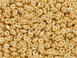 Matubo SuperDuo 2 x 5mm 24K Gold-Plated 2-Hole Seed Bead, 2.5-Inch Tube Matubo SuperDuo 2 x 5mm 24K Gold-Plated 2-Hole Seed Bead, 2.5-Inch Tube