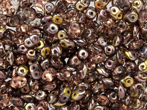 Matubo SuperDuo 2 x 5mm Apollo Rosaline 2-Hole Seed Bead 2.5-Inch Tube Matubo SuperDuo 2 x 5mm Apollo Rosaline 2-Hole Seed Bead 2.5-Inch Tube