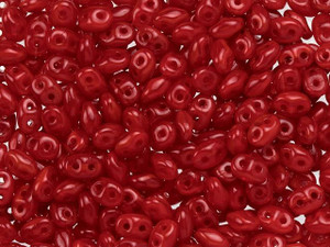 Matubo SuperDuo 2 x 5mm Cherry 2-Hole Seed Bead 2.5-Inch Tube Matubo SuperDuo 2 x 5mm Cherry 2-Hole Seed Bead 2.5-Inch Tube