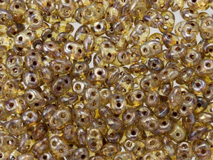 Matubo SuperDuo 2 x 5mm Crystal Silver Picasso 2-Hole Seed Bead 2.5-Inch Tube Matubo SuperDuo 2 x 5mm Crystal Silver Picasso 2-Hole Seed Bead 2.5-Inch Tube