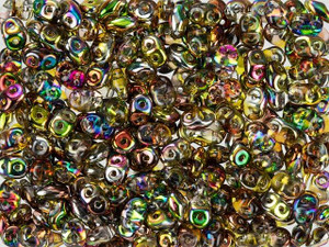 Matubo SuperDuo 2 x 5mm Magic Green 2-Hole Seed Bead 2.5-Inch Tube Matubo SuperDuo 2 x 5mm Magic Green 2-Hole Seed Bead 2.5-Inch Tube