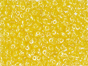 Matubo SuperDuo 2 x 5mm Milky Yellow Luster 2-Hole Seed Bead 2.5-Inch Tube Matubo SuperDuo 2 x 5mm Milky Yellow Luster 2-Hole Seed Bead 2.5-Inch Tube