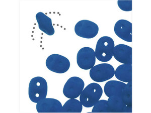 Matubo SuperDuo 2 x 5mm Neon Electric Blue 2-Hole Seed Bead 2.5-Inch Tube Matubo SuperDuo 2 x 5mm Neon Electric Blue 2-Hole Seed Bead 2.5-Inch Tube