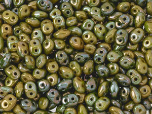 Matubo SuperDuo 2 x 5mm Opaque Yellow Nebula 2-Hole Seed Bead 2.5-Inch Tube Matubo SuperDuo 2 x 5mm Opaque Yellow Nebula 2-Hole Seed Bead 2.5-Inch Tube