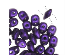 Matubo SuperDuo 2 x 5mm Purple Metallic Suede 2-Hole Seed Bead 2.5-Inch Tube Matubo SuperDuo 2 x 5mm Purple Metallic Suede 2-Hole Seed Bead 2.5-Inch Tube