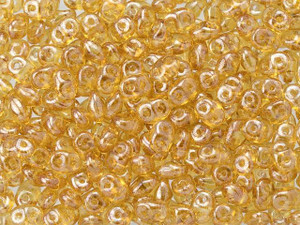 Matubo SuperDuo 2 x 5mm Topaz Luster 2-Hole Seed Bead 2.5-Inch Tube Matubo SuperDuo 2 x 5mm Topaz Luster 2-Hole Seed Bead 2.5-Inch Tube