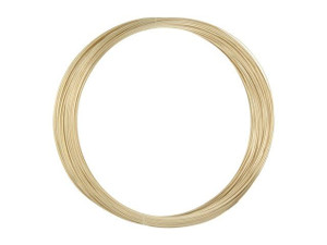 Gold-Filled 14K/20 Wire, Round 28 Gauge Half-Hard Approx. 1/2 Troy Oz. Gold-Filled 14K/20 Wire, Round 28 Gauge Half-Hard Approx. 1/2 Troy Oz.