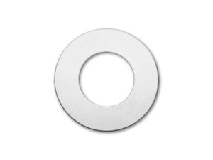 Metal Complex German Silver 25mm Round Washer Blank with 12mm Hole, 24 gauge Metal Complex German Silver 25mm Round Washer Blank with 12mm Hole, 24 gauge