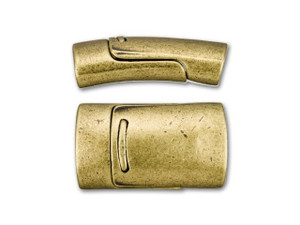 Mini Regaliz Antique Brass-Plated Magnetic Clasp Mini Regaliz Antique Brass-Plated Magnetic Clasp