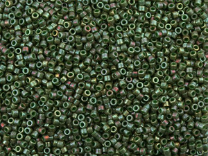 11/0 Matte Black Delica Seed Beads