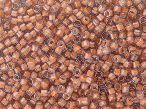 Miyuki 11/0 Luminous Delica Seed Beads - Creamy Praline 2.5-Inch Tube