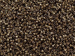 Miyuki 11/0 Metallic Bronze Delica Seed Bead 2.5-Inch Tube Miyuki 11/0 Metallic Bronze Delica Seed Bead 2.5-Inch Tube