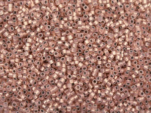 Miyuki 11/0 Opaque Pearl Opalized Old Rose Delica Seed Bead 2.5-Inch Tube Miyuki 11/0 Opaque Pearl Opalized Old Rose Delica Seed Bead 2.5-Inch Tube