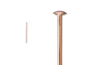 Rose Gold-Filled 14K/20 1-Inch Head Pin 24 Gauge Rose Gold-Filled 14K/20 1-Inch Head Pin 24 Gauge