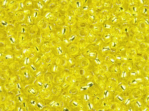 Toho ROUND 11/0 Seed Beads #PF559 PERMAFINISH GALVANIZED YELLOW GOLD (2.5  tube)