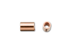 Rose Gold-Filled 14K/20 2 x 3mm Crimp Tube Rose Gold-Filled 14K/20 2 x 3mm Crimp Tube