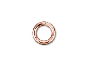 Rose Gold-Filled 14K/20 4mm Open Jump Ring 20 Gauge