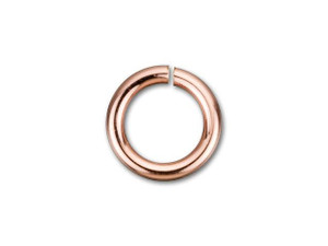 Rose Gold-Filled 14K/20 4mm Open Jump Ring 20 Gauge