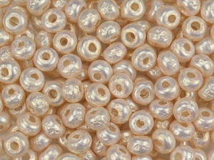 Miyuki 6/0 Baroque Pearl Blush Pink Round Seed Bead 8g Bag Miyuki 6/0 Baroque Pearl Blush Pink Round Seed Bead 8g Bag