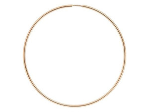 Rose Gold-Filled 14K/20 50mm Endless Beading Hoop (1 Pair) Rose Gold-Filled 14K/20 50mm Endless Beading Hoop (1 Pair)