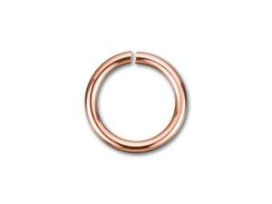 Rose Gold-Filled 14K/20 5mm Open Jump Ring 22 Gauge Rose Gold-Filled 14K/20 5mm Open Jump Ring 22 Gauge