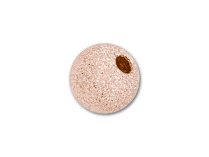 Rose Gold-Filled 14K/20 6mm Stardust Round Bead Rose Gold-Filled 14K/20 6mm Stardust Round Bead