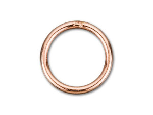 Rose Gold-Filled 14K/20 7mm Closed Jump Ring 20 Gauge Rose Gold-Filled 14K/20 7mm Closed Jump Ring 20 Gauge