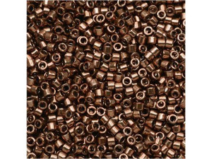 Miyuki 11/0 Galvanized Rose Gold Delica Seed Beads 2.5-Inch Tube Miyuki 11/0 Galvanized Rose Gold Delica Seed Beads 2.5-Inch Tube