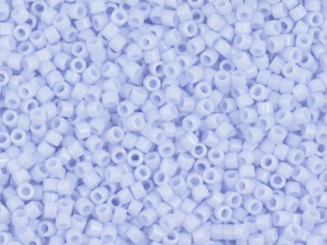 Miyuki 11/0 Opaque Arctic Blue Delica Seed Beads 2.5-Inch Tube Miyuki 11/0 Opaque Arctic Blue Delica Seed Beads 2.5-Inch Tube