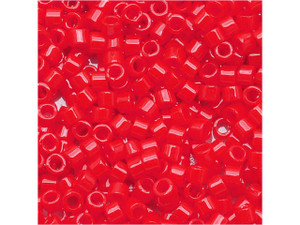 Miyuki 11/0 Opaque Light Red Delica Seed Beads 2.5-Inch Tube Miyuki 11/0 Opaque Light Red Delica Seed Beads 2.5-Inch Tube