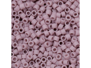 Miyuki 11/0 Opaque Matte Lilac Delica Seed Beads, 2.5-Inch Tube Miyuki 11/0 Opaque Matte Lilac Delica Seed Beads, 2.5-Inch Tube