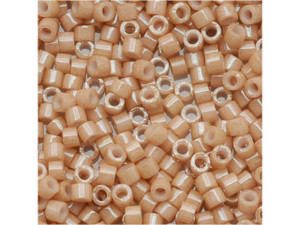 Miyuki 11/0 Opaque Pearl Golden Oak Delica Seed Beads 2.5-Inch Tube Miyuki 11/0 Opaque Pearl Golden Oak Delica Seed Beads 2.5-Inch Tube