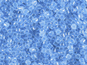 Miyuki 11/0 Opaque Pearl Pastel Blue-Grey Delica Seed Beads 2.5-Inch Tube Miyuki 11/0 Opaque Pearl Pastel Blue-Grey Delica Seed Beads 2.5-Inch Tube
